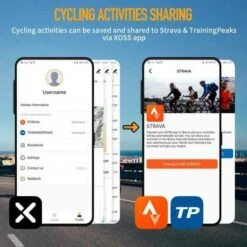 XOSS G+ Bike Computer: Advanced GPS Speedometer, Waterproof, With Bluetooth -Home Electronics Store xoss g the bike monitor 1 6