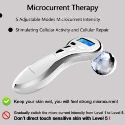 Yeamon 4D Facial Massage Roller: Rejuvenate & Tone With Microcurrent Technology 11 Yeamon 4D Facial Massage Roller: Rejuvenate & Tone With Microcurrent Technology -Home Electronics Store yeamon the massage roller 2