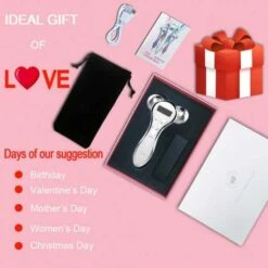 Yeamon 4D Facial Massage Roller: Rejuvenate & Tone With Microcurrent Technology 15 Yeamon 4D Facial Massage Roller: Rejuvenate & Tone With Microcurrent Technology -Home Electronics Store yeamon the massage roller 6